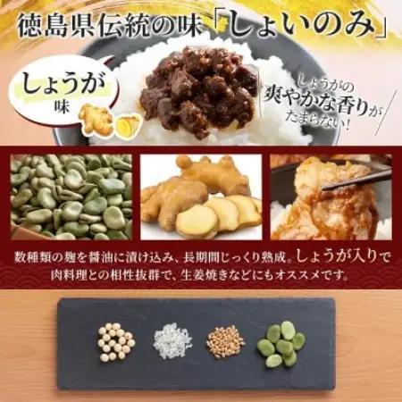 しょいのみ 2種セット うま実 しょうが味 各2箱 計4箱 発酵食品 徳島県 東みよし町【1740194】
