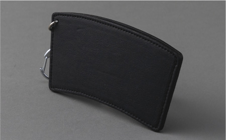 りんごレザー RingoLeather(登録商標) CUP SLEEVE 【 黒 】 株式会社SORENA カップスリーブ 信州 8500円 長野県 飯綱町