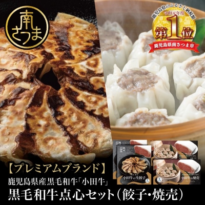 【プレミアムブランド】鹿児島県産黒毛和牛「小田牛」 牛肉100%点心セット(餃子・焼売)