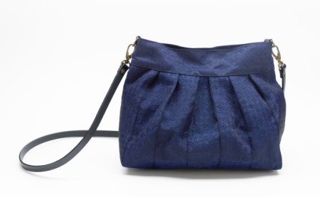 畳縁 ショルダー 紺