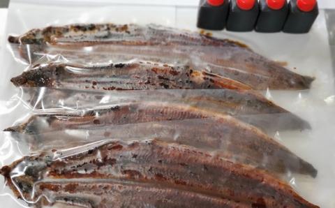 国産 うなぎ 蒲焼 4尾（920g～1kg）と 特製タレ 4個 セット 鰻 ウナギ 蒲焼き うなぎ蒲焼 セイロ蒸し せいろ蒸し タレ付 冷凍