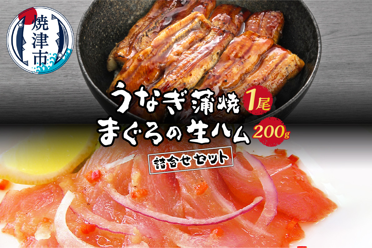 
a12-096　鰻の蒲焼 鮪の生ハム 焼津銀鮮 詰合せ Aセット
