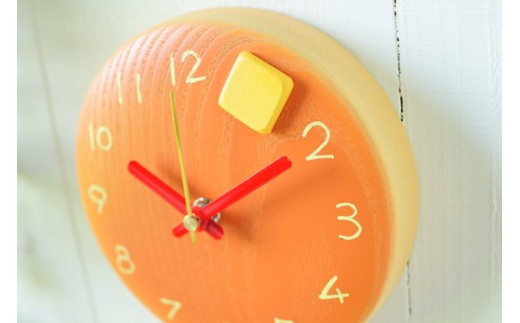 パンケーキの時計 15cm　掛け時計