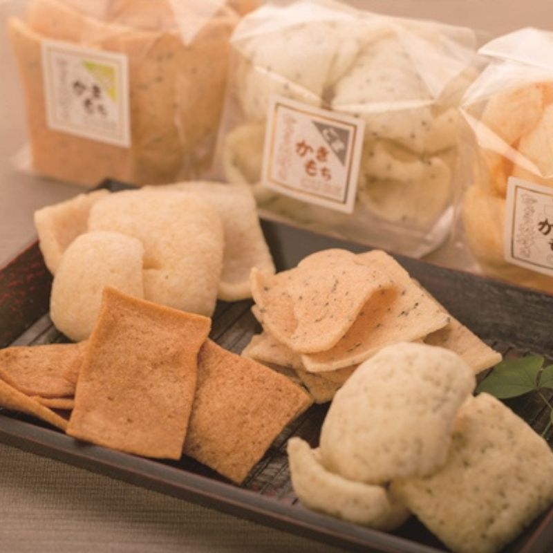 【ふるさと納税】柔らか食感のおかき【かきもちキューブ】12種の詰め合わせギフト箱×1セット