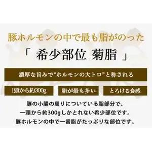 国産豚ホルモン 大トロ キクアブラ 1500g (150g×10)（DV068）