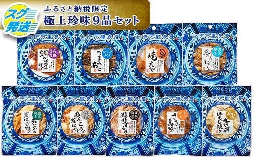 
            古伊万里浪漫 おつまみ 9選（するめ さきいか等） 014-G227
          