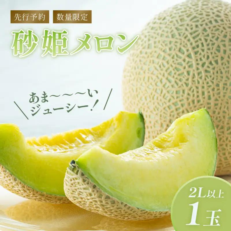 【先行予約／数量限定150】砂姫メロン1玉！（2026年6月下旬～発送）メロン