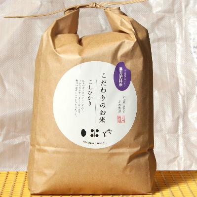 ふるさと納税 能美市 【令和7年産】石川県産コシヒカリ白米5kg×1袋漢方肥料米