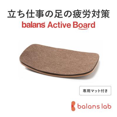 ふるさと納税 美濃市 バランス アクティブ ボード(マット付き) バランスボード バランスディスク 体幹 トレーニング