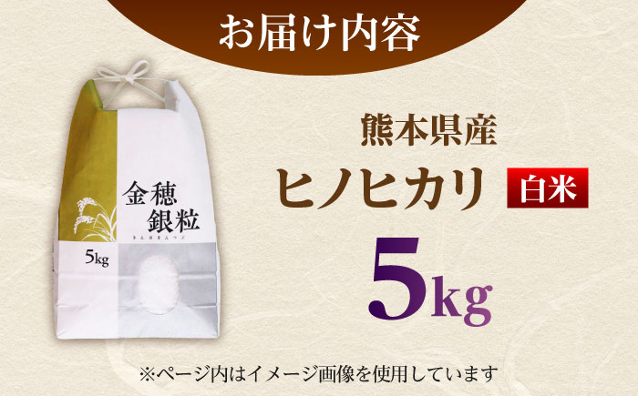 ヒノヒカリ 白米 5kg（5kg×1袋） 【株式会社 岩下農園】 [ZFS003]