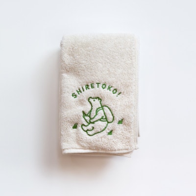 知床トコさん フェイスタオル 3色セット【配送不可地域：離島・沖縄県】