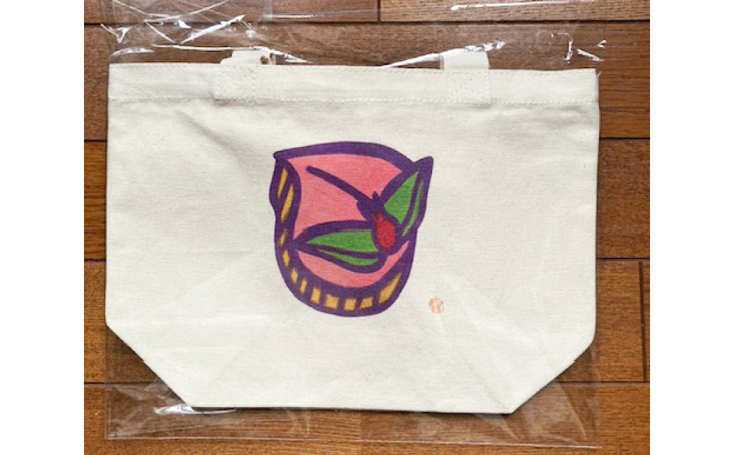 桃かすてらトートバック