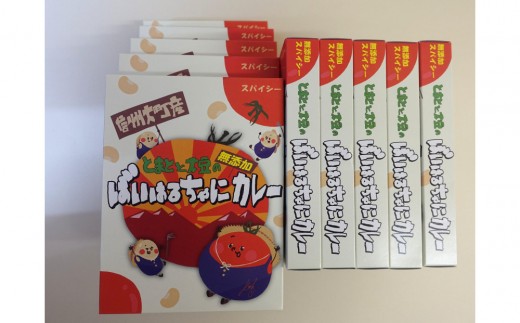 
                   ばいはるちゃにカレーセット（10箱）｜ 就労継続支援B型事業所 カレー レトルトカレー  人気 おすすめ スパイス  惣菜 時短 簡単  長野県 大町市 ふるさと納税
                