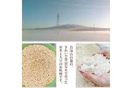 米味噌 あかり味噌 1kg×3袋 計3kg 冷蔵便 ※離島発送不可 熟成 木樽仕込み 寒仕込み みそ クラフト味噌 東北 山形県 遊佐町 庄内 [999]