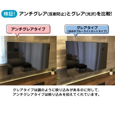 大阪府和泉市　65AG2　65インチ用　テレビ画面保護パネル　アンチグレアタイプ　テレビガード【1669356】