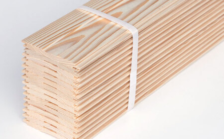 日田杉 羽目板15枚(腰壁用/ハーフサイズ)　日田市 DIY リフォーム 装飾 [ARFU001]