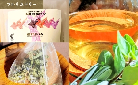 【 フルリカバリー 】 山梨のっぷい産ご褒美ハーブティー ティーバッグ 3包 ハーブティー ハーブ お茶 国産 山梨県産 ティーバッグ