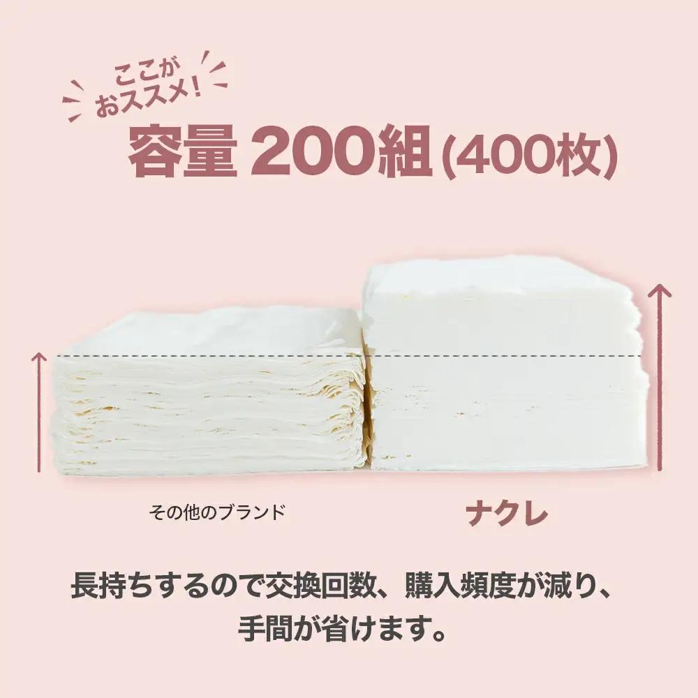 ナクレ ティッシュペーパー 50箱 ティッシュ D0437R0806