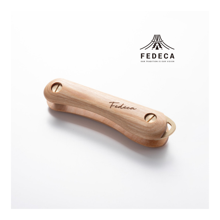 【FEDECA】キーオーガナイザー プレーンホワイト 001206