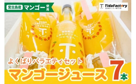 T109　宮古島のしあわせマンゴー ＜ベビちゃん＞ よくばりバラエティセット