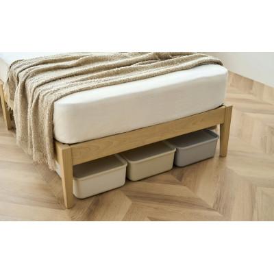 ふるさと納税 大河原町 組立簡単すのこベッド 宮付き ESB03-S ナチュラル シングル[53753170] |  | 03