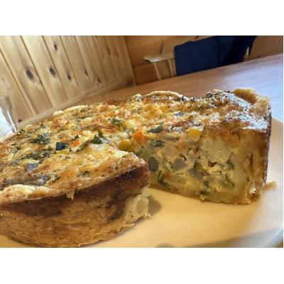ふるさと納税 稲美町 スープ屋の野菜たっぷりキッシュ(1ホール)【冷凍】 |  | 01