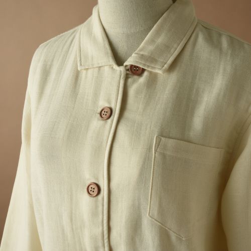 2重織りパジャマとピローミストのセット(婦人M)【オーガニックコットン100％】