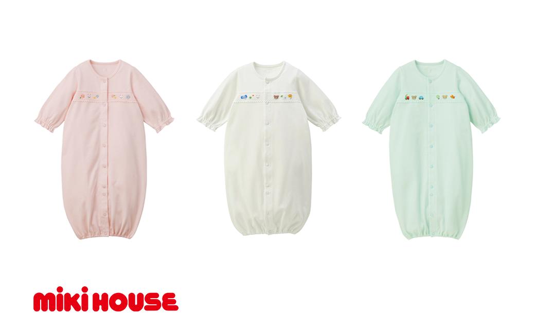 
            ミキハウス どうぶつ刺繍ツーウェイオール 全3色  （40-2689-689） 【 ミキハウス mikihouse 子供服 子ども服 ツーウェイオール 白 ピンク ブルー 上品 柔らかい 丈夫 長持ち 綿100％ シンプル ギフト お祝い プレゼント ベビー 国産 日本製 安心 安全 】
          