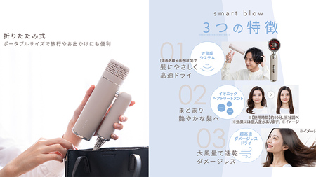 LINKA スマートブロウ （ヘアードライヤー） LINKA リンカ ドライヤー ヘアケア 髪 美容 サロン エステ 