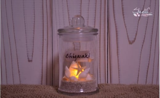 シェルランプ　【Chigasaki】桃 