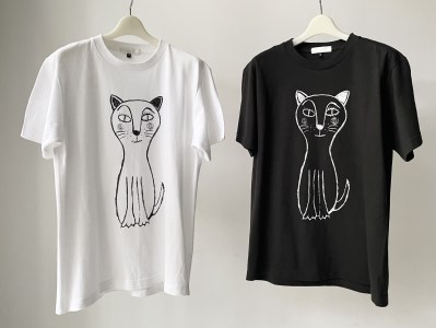 CAT T-SHIRT【Mサイズ／WHITE】 [h125]