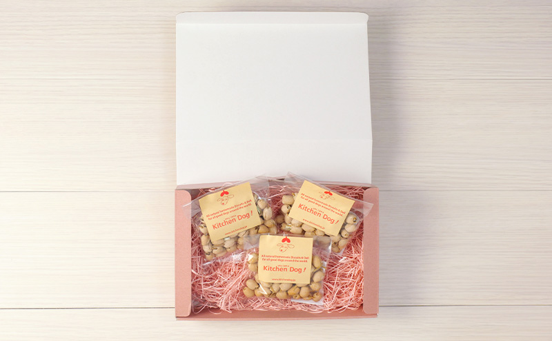 【3ヵ月定期便】Sardin chips サーディンチップス 3パック  犬 おやつ ドッグフード クッキー ビスケット 手作り