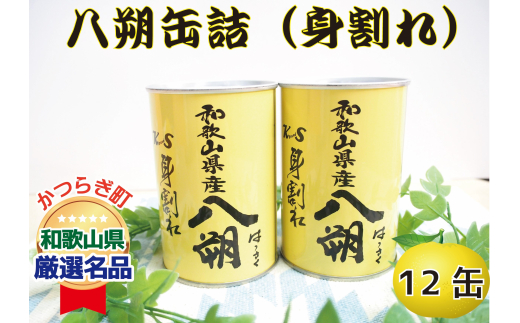 和歌山県産八朔缶詰（身割れ）425ｇ×12缶セット【KF7】【frks121】