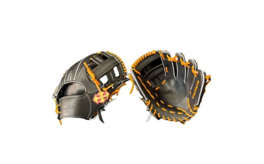 硬式 グラブ 内野用 Rook 002シリーズ  野球 グローブ  内野手：ブラック×タン　左投げ用