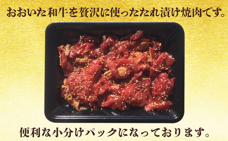 おおいた和牛 たれ漬け焼肉 150g×4p 合計約600g 牛肉 豊後牛 国産牛 炒め物 丼 牛丼 プルコギ バーベキュー おかず お弁当 小分け 時短料理 惣菜 冷凍 大分県産 九州産 津久見市 国
