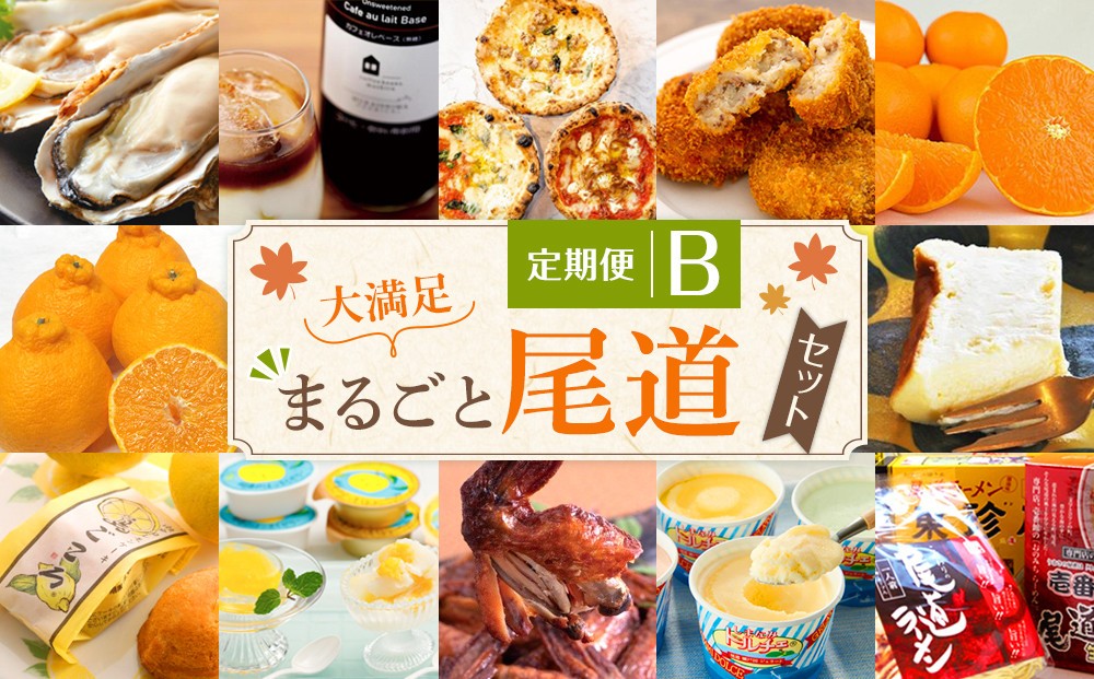 
            定期便B~大満足まるごと尾道セット~【10月～9月まで毎月発送】
          