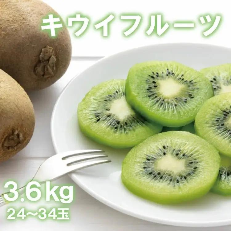 【人気】和歌山県産　厳選! 濃厚 キウイフルーツ　秀品　24～36玉　(約3.6kg) / キウイ フルーツ 果物 旬 ※2027年1月上旬～3月上旬順次発送予定 【ard505-p-3d6A】