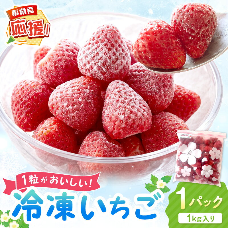 【ふるさと納税】1粒がおいしい冷凍いちご【ふるさと納税3.0】