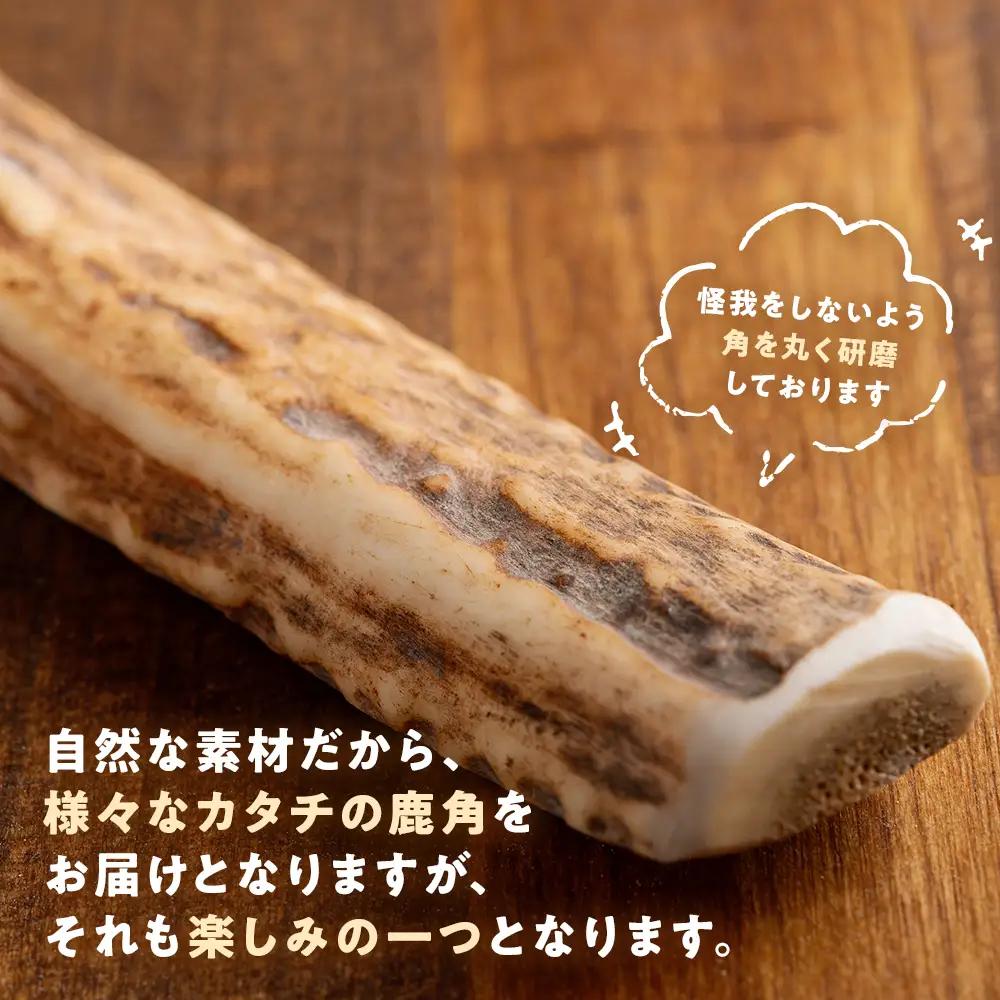 プレシカ 鹿の角 Lサイズ （15センチ半割り１本） | 犬 ペット用 愛犬用 おもちゃ 玩具 鹿角 エゾシカ 歯みがき ガム デンタルケア ストレス発散 天然 無添加 北海道 津別町 送料無料