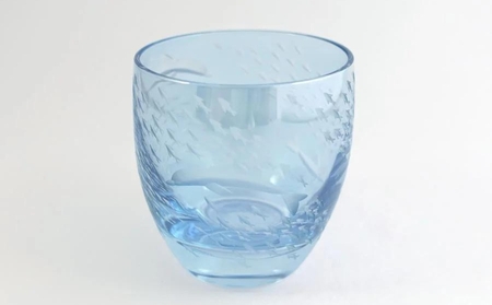 Dolphin Fish Blue 冷酒杯