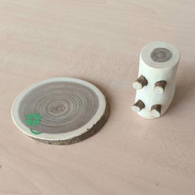 ふるさと納税 羽後町 木製 エンジュのやすらぎアロマウッド台座付き 四つ葉のクローバー入り[No.5325-0560] |  | 02