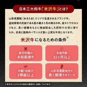 【 冷蔵 】 米沢牛 晩酌セット（ 米沢牛牛串 ）牛串 50g×4本 計 200g 串焼 牛肉 黒毛 和牛 ブランド牛 国産牛 国産 プレゼント 贈答 晩酌 おつまみ BBQ バーベキュー アウトドア