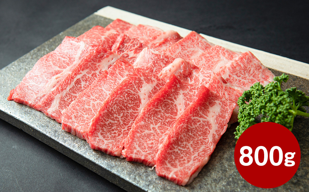 
            あか牛カルビ焼き肉用 約800g（あか牛バラカルビ約400g×2パック） あか牛 肉 お肉 牛肉 バラ バラ肉 カルビ 褐牛 褐毛和種 和牛 国産牛 焼肉 焼き肉 熊本県 上天草市 冷凍
          