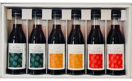 It's mine「珈琲のお酒セット」（3種類*各2本）　ブランデー 甘い香り 濃厚 抽出 日本酒 U-65