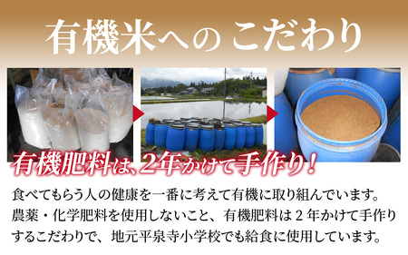 【先行予約】【令和6年産】【有機JAS認証米】南さんちのこしひかり 4kg（2kg×2袋）＜精米＞ 出荷直前に精米 ※2024年9月下旬より順次発送 [A-075001]