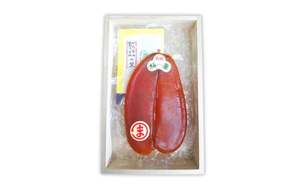 【7営業日以内発送】長崎伝統の味 からすみ 90g 桐箱入り ／ カラスミ 魚卵 つまみ 鰡 ボラ ぼら 珍味 九州 長崎県 長崎市 冷蔵