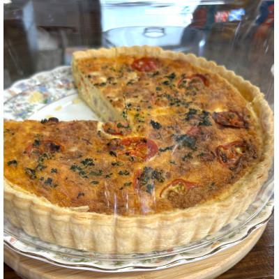 ふるさと納税 大網白里市 【パーティーサイズ】キッシュ「British Quiche」直径25cm
