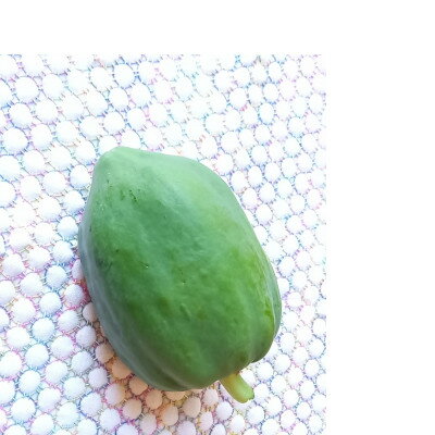【ふるさと納税】【スーパーフードとして注目の野菜(^^♪】青パパイヤ 実 1000g+葉っぱ1枚【配送不可地域：離島】【1608600】