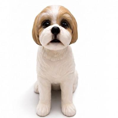 ふるさと納税 郡山市 東日本大震災からの動物愛護活動 犬猫と人との共生を願うリアルサイズモニュメント(体高40cm犬猫) |  | 01