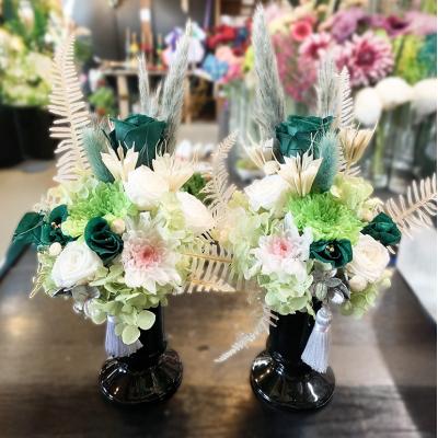 ふるさと納税 安芸高田市 プリザーブドフラワー 仏花 縦25cm×横16cm[No5895-0770] |  | 01